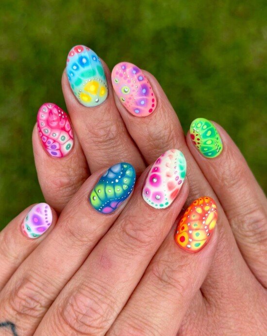 Instagram:  @<a href="https://www.instagram.com/bees.knees.nails/">bees.knees.nails</a>